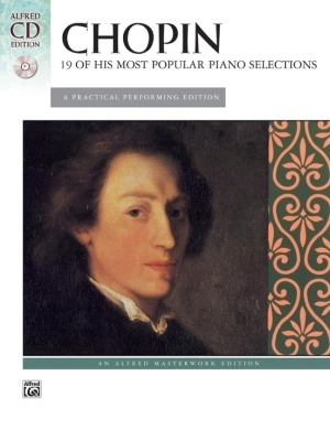 Alfred Publishing - Chopin: 19 of His Most Popular Piano Selections - Chopin/Biret - Piano - Book/CD