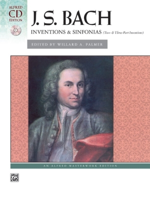 Alfred Publishing - Inventions & Sinfonias (Two- & Three-Part Inventions) - Bach/Palmer/Lloyd-Watts - Piano - Book/CD