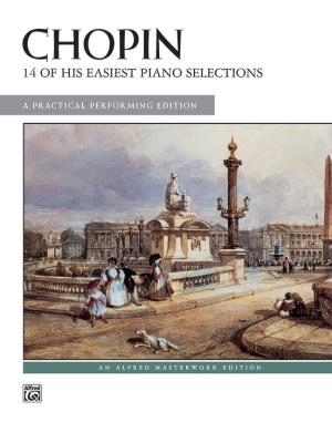Chopin: 14 of His Easiest Piano Selections - Piano - Book