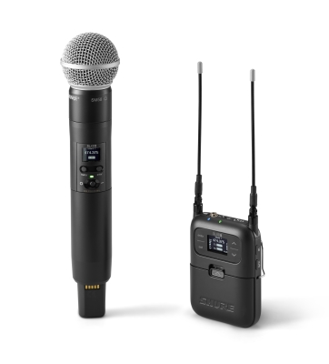 SLXD25/SM58 Portable Digital Wireless Handheld System with SM58 microphone - G58