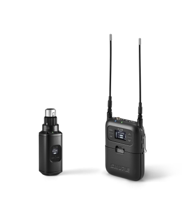 Shure - SLXD35 Portable Digital Wireless Plug-On System with SLXD3 Plug-On Transmitter and SLXD5 Single-Channel Portable Receiver - G58