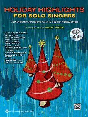 Alfred Publishing - Holiday Highlights for Solo Singers