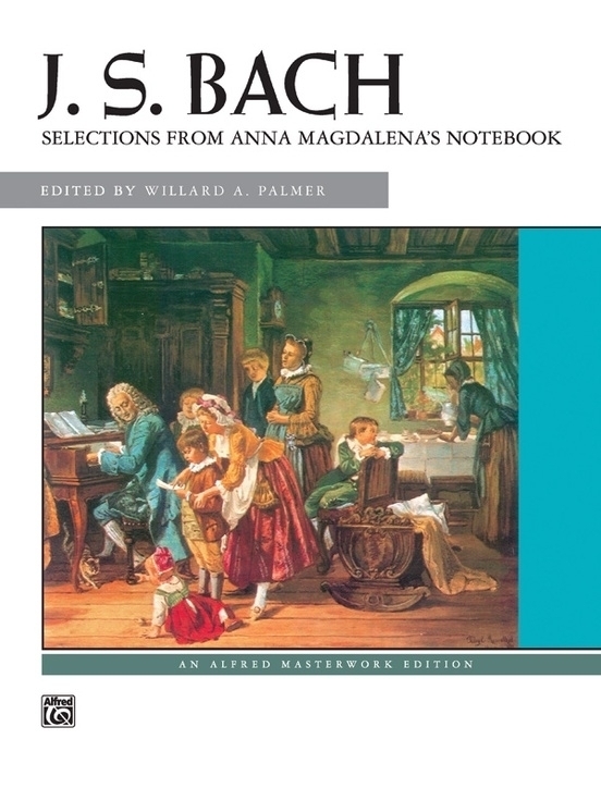 Anna Magdalena\'s Notebook (Selections from) - Bach/Palmer - Piano - Book