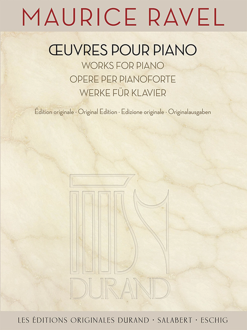 Works for Piano - Ravel - Piano - Book