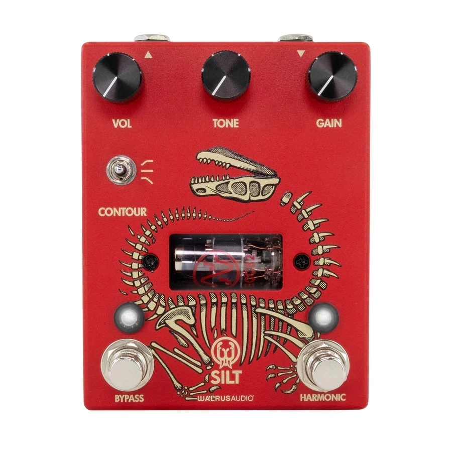 Silt Harmonic Fuzz Pedal - Red