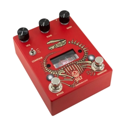 Silt Harmonic Fuzz Pedal - Red