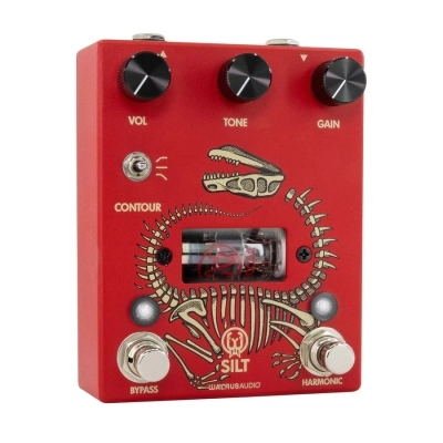 Silt Harmonic Fuzz Pedal - Red