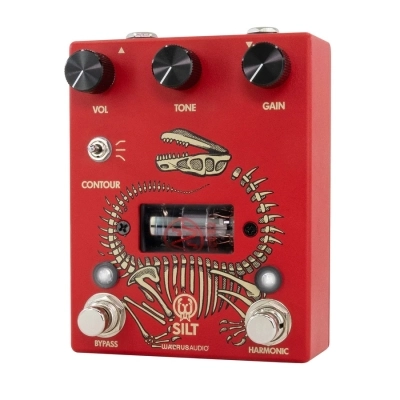 Silt Harmonic Fuzz Pedal - Red