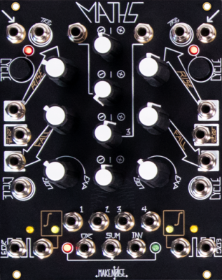 Make Noise - MATHS Music Synthesizer Module - Black and Gold