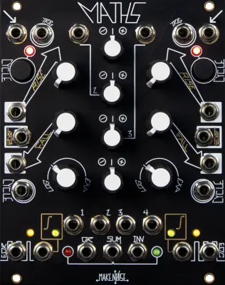 Make Noise - MATHS Music Synthesizer Module - Black and Gold