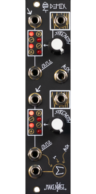 Make Noise - modDemix Module - Black and Gold
