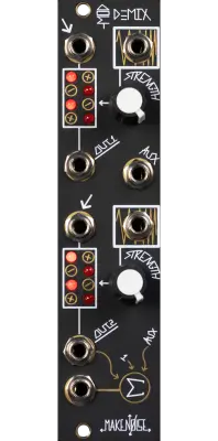 Make Noise - modDemix Module - Black and Gold