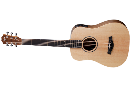 Taylor Guitars - Guitare acoustique-lectrique BT1e en noyer (modle gaucher, tui souple inclus)