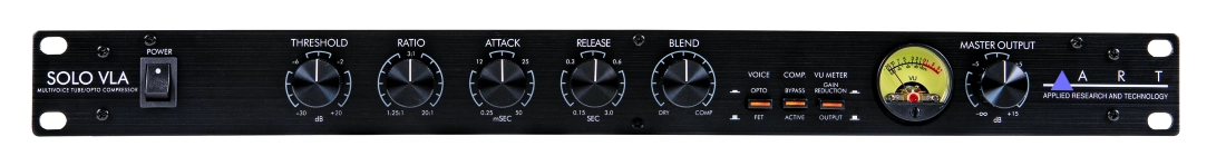 Single Channel Rackmount Multi-Voice Tube Opto Compressor