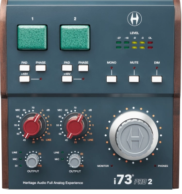 Heritage Audio - i73 PRO 2 USB-C Audio Interface