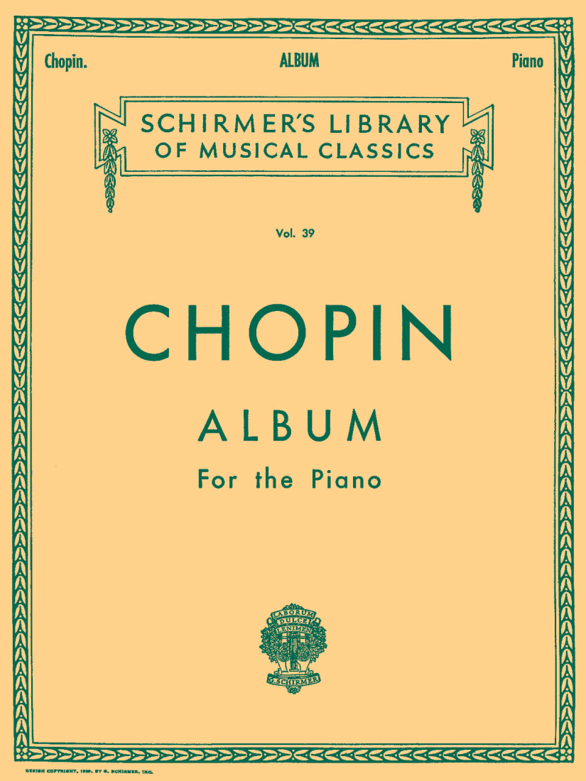 Album for the Piano - Chopin/Joseffy - Piano - Book