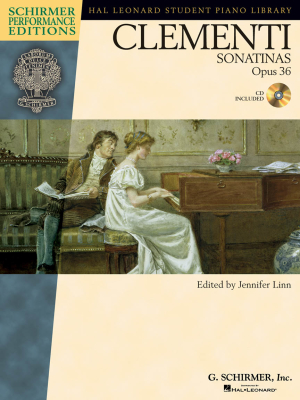 G. Schirmer Inc. - Sonatinas, Opus 36 - Clementi/Linn - Piano - Book/Audio Online