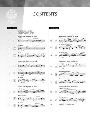 Sonatinas, Opus 36 - Clementi/Linn - Piano - Book/Audio Online