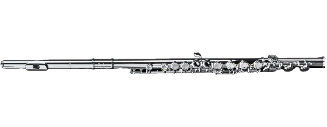 DZ 301 Sterling Silver Flute with Offset G, Split-E Mechanism, Closed Hole