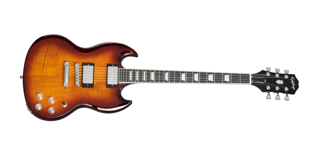 SG Modern Figured Electric Guitar with Gigbag - Mojave Burst