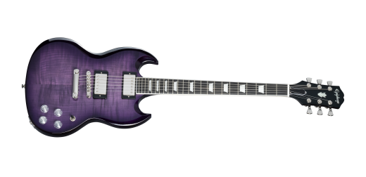 Epiphone - SG Modern Figured Electric Guitar with Gigbag - Purple Burst
