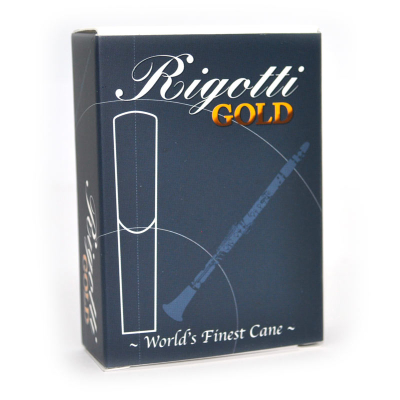 Rigotti - Gold Bb Clarinet Reeds - 2.5, Light 10/Box