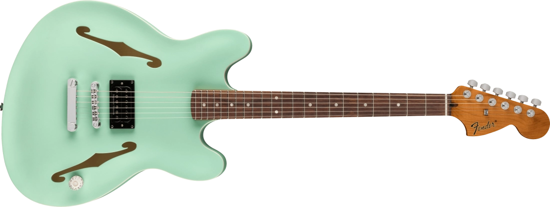 Tom DeLonge Starcaster, Rosewood Fingerboard, Chrome Hardware - Satin Surf Green