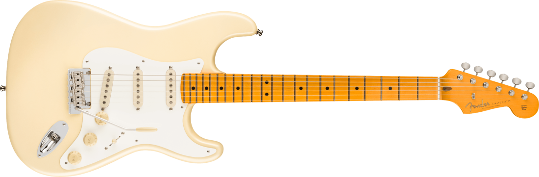 Lincoln Brewster Stratocaster, Maple Fingerboard - Olympic Pearl