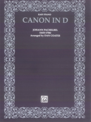 Alfred Publishing - Canon in D (Easy)  - Pachelbel/Coates - Piano - Sheet Music