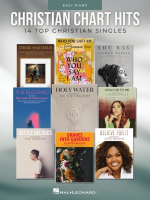 Hal Leonard - Christian Chart Hits: 14 Top Christian Singles - Easy Piano - Book