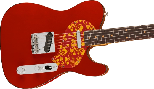 Limited Edition Raphael Saadiq Telecaster, Rosewood Fingerboard with Case - Dark Metallic Red