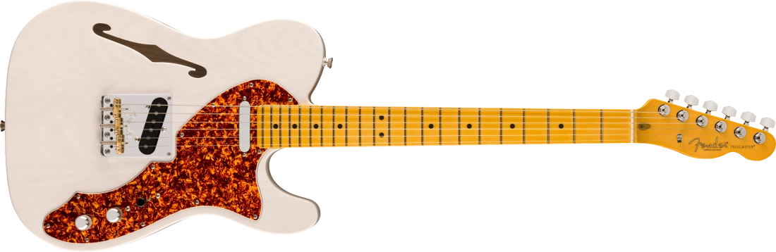 Limited Edition American Professional II Telecaster Thinline, Maple Fingerboard with Case - White Blonde