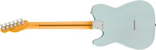 Limited Edition American Professional II Telecaster Thinline, Maple Fingerboard with Case - Transparent Daphne Blue