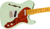 Limited Edition American Professional II Telecaster Thinline, Maple Fingerboard with Case - Transparent Surf Green