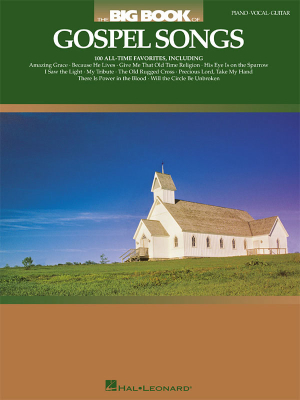 Hal Leonard - The Big Book of Gospel Songs Piano, voix et guitare Livre