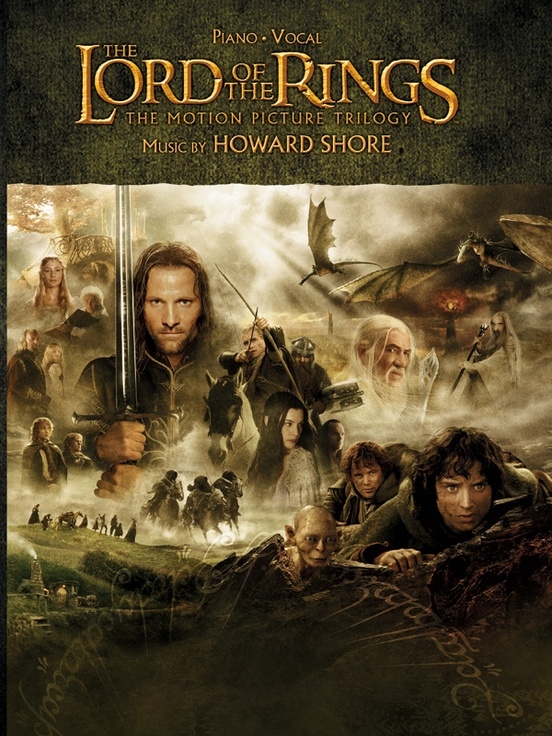 The Lord of the Rings: The Motion Picture Trilogy - Shore - Piano - Book