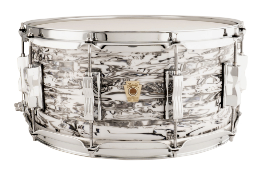 Ludwig Drums - Classic Maple 6.5x14 Snare Drum - White Abalone
