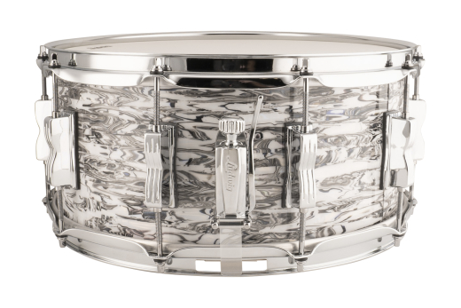 Classic Maple 6.5x14\'\' Snare Drum - White Abalone