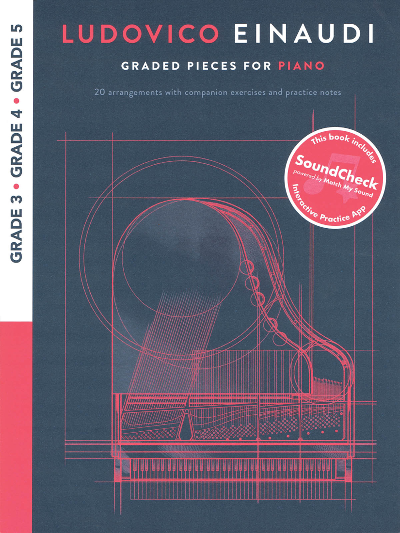 Ludovico Einaudi: Graded Pieces for Piano - Einaudi - Piano - Book/Audio Online