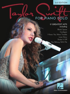 Taylor Swift for Piano Solo (3rd Edition) - Book