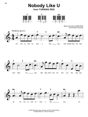 Disney Hits: Super Easy Songbook - Easy Piano - Book