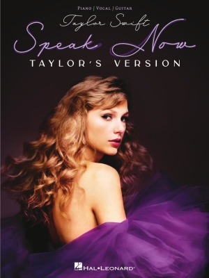 Hal Leonard - Speak Now (Taylors Version) - Taylor - Piano/Vocal/Guitar - Book