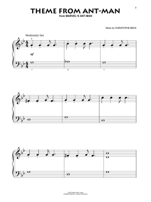 Superhero Themes: 14 Heroic Melodies Arranged for Beginners - Piano - Book