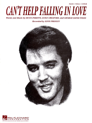 Can\'t Help Falling in Love - Presley - Piano/Vocal/Guitar - Sheet Music