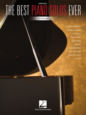 Hal Leonard - The Best Piano Solos Ever (3rd Edition) - Piano - Book