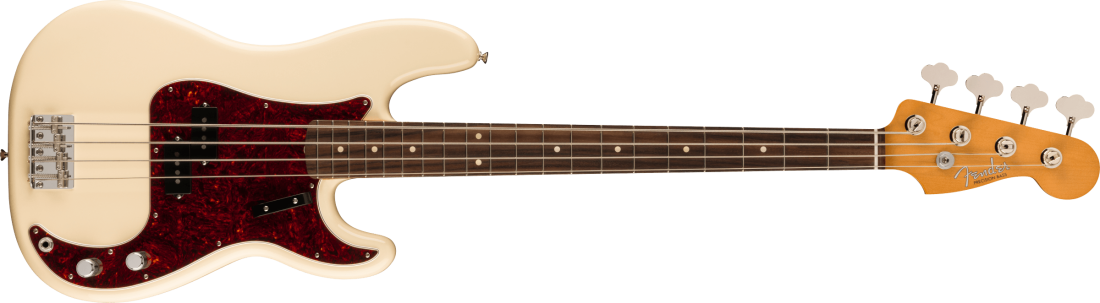 Vintera II \'60s Precision Bass, Rosewood Fingerboard with Gigbag - Olympic White