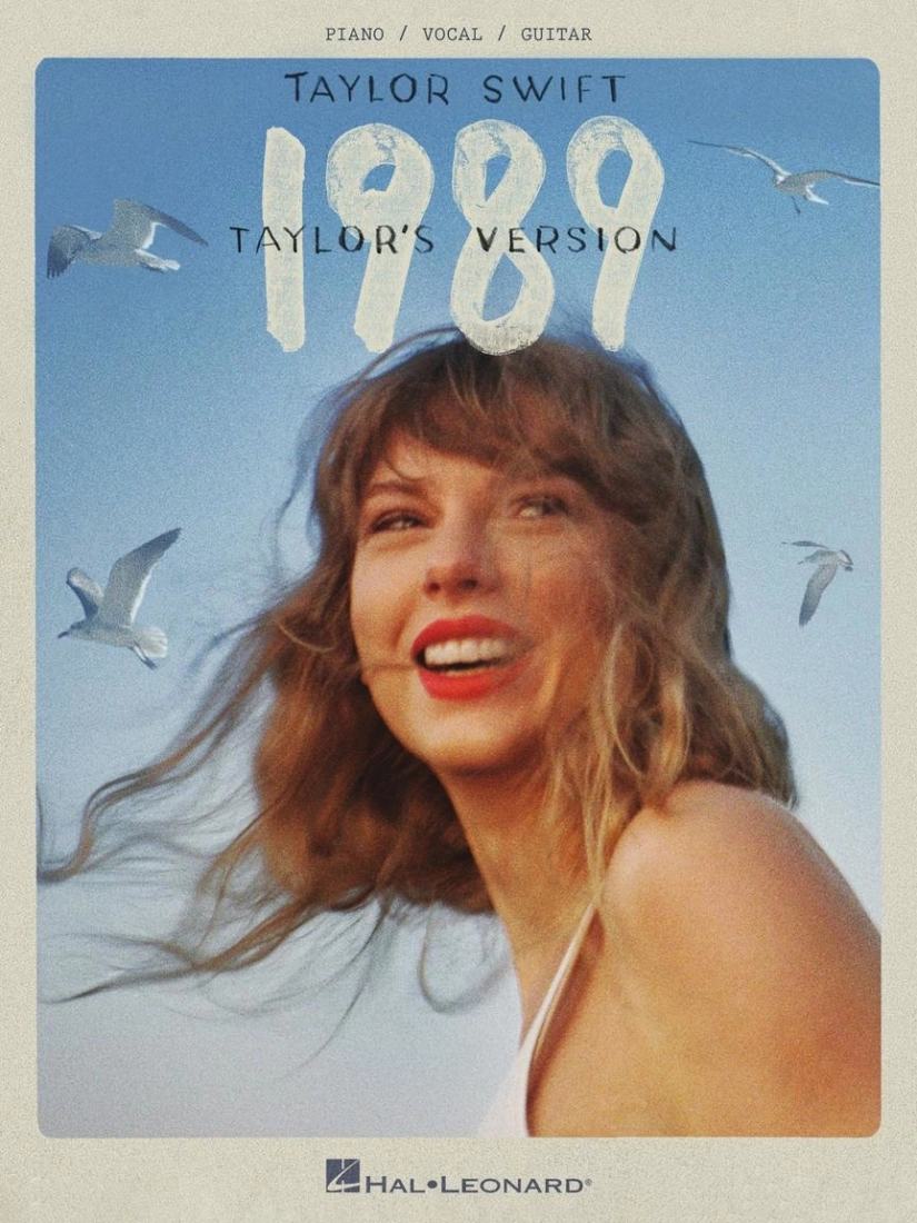 1989 (Taylor\'s Version) - Taylor - Piano/Vocal/Guitar - Book