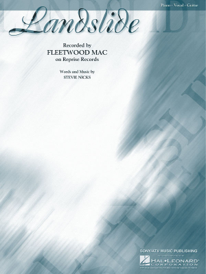 Hal Leonard - Landslide FleetwoodMac (Nicks) Piano, voix et guitare Livre