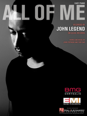 Hal Leonard - All of Me - Legend - Easy Piano - Sheet Music