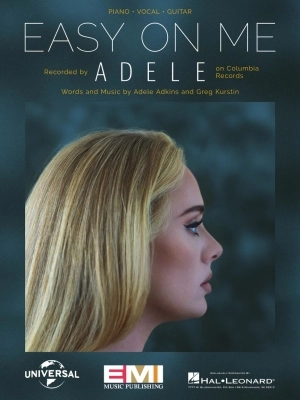 Hal Leonard - Easy on Me - Adele - Piano/Vocal/Guitar - Sheet Music
